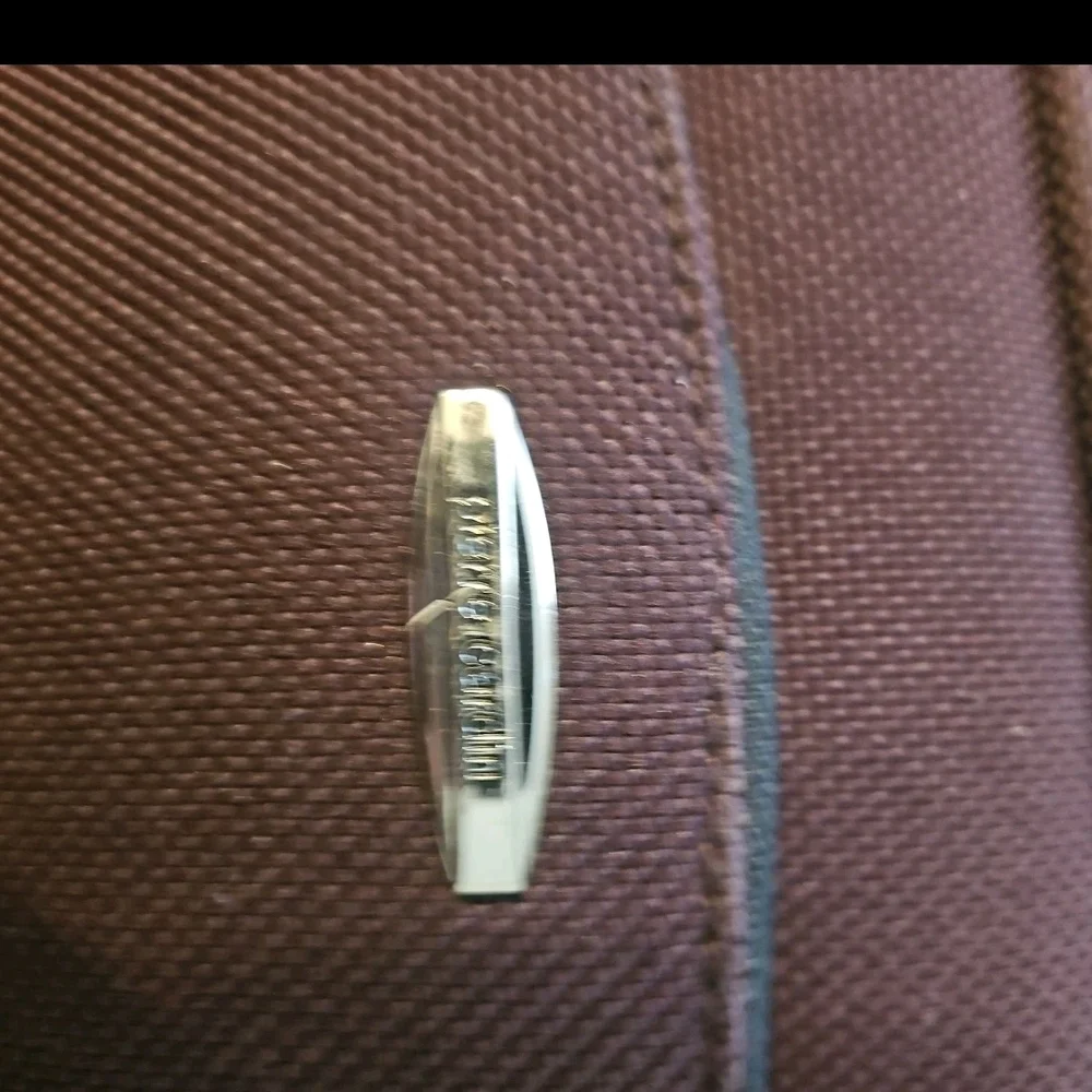 Pierre Cardin Maroon Duffle Bag Cottagecore Normcore Boho Y2k Soho(T)